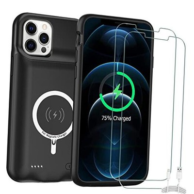 Battery Case for iPhone 12/12 Pro, 10000mAh High-Capacity Protective 