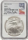 Photo of a 2003 American Silver Eagle from an eBay listing that sold on Jul 16, 2026