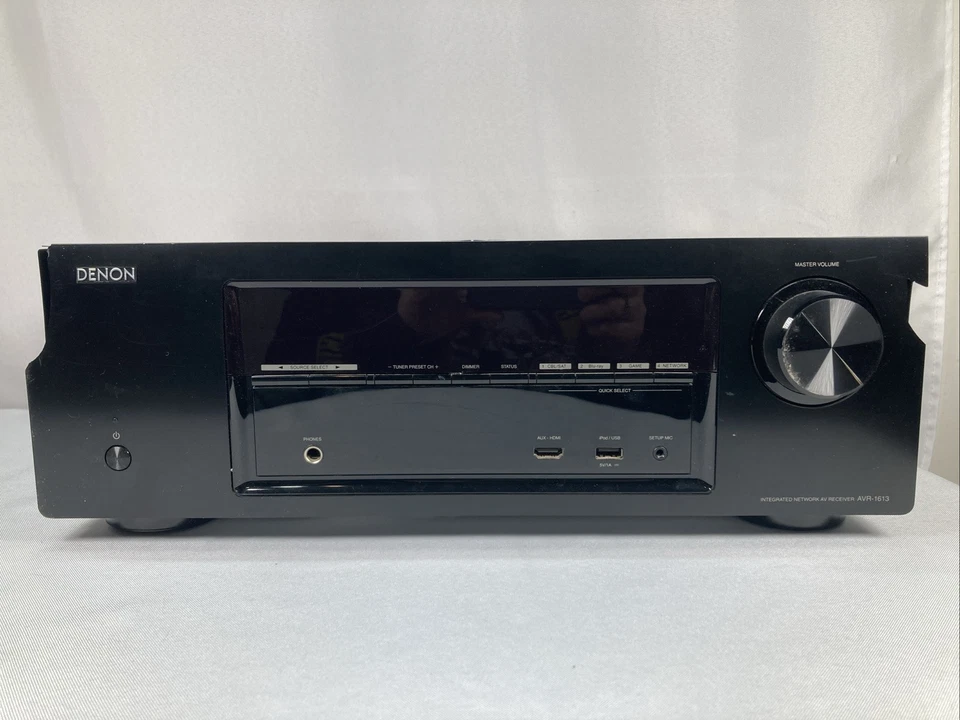 Denon AVR-1613 -5.1 CH HDMI Network Home Theater Receiver Stereo - FOR PARTS!! - Image 2 of 4