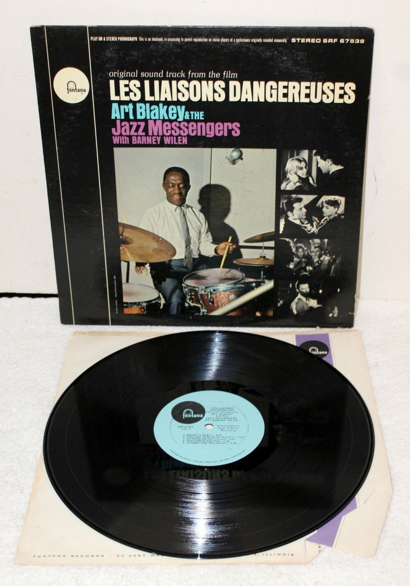 米LP Art Blakey &amp; The Jazz Messenge Les Liaisons Dangereuses 1960 5883162 Fontana /00400 Amazon.com: Les Liaisons 1960: CDs & Vinyl