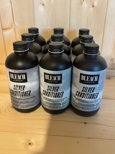 Bleach London Silver Conditioner 9 X 250ml Bottles ALL BRAND NEW AND GENUINE - Picture 24 of 24