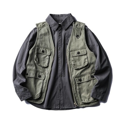 tactical sleeveless jacket