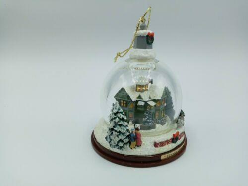 THOMAS KINKADE CHRISTMAS ORNAMENT, "VICTORIAN CHRISTMAS", SNOW GLOBE, #68062 - Picture 4 of 6