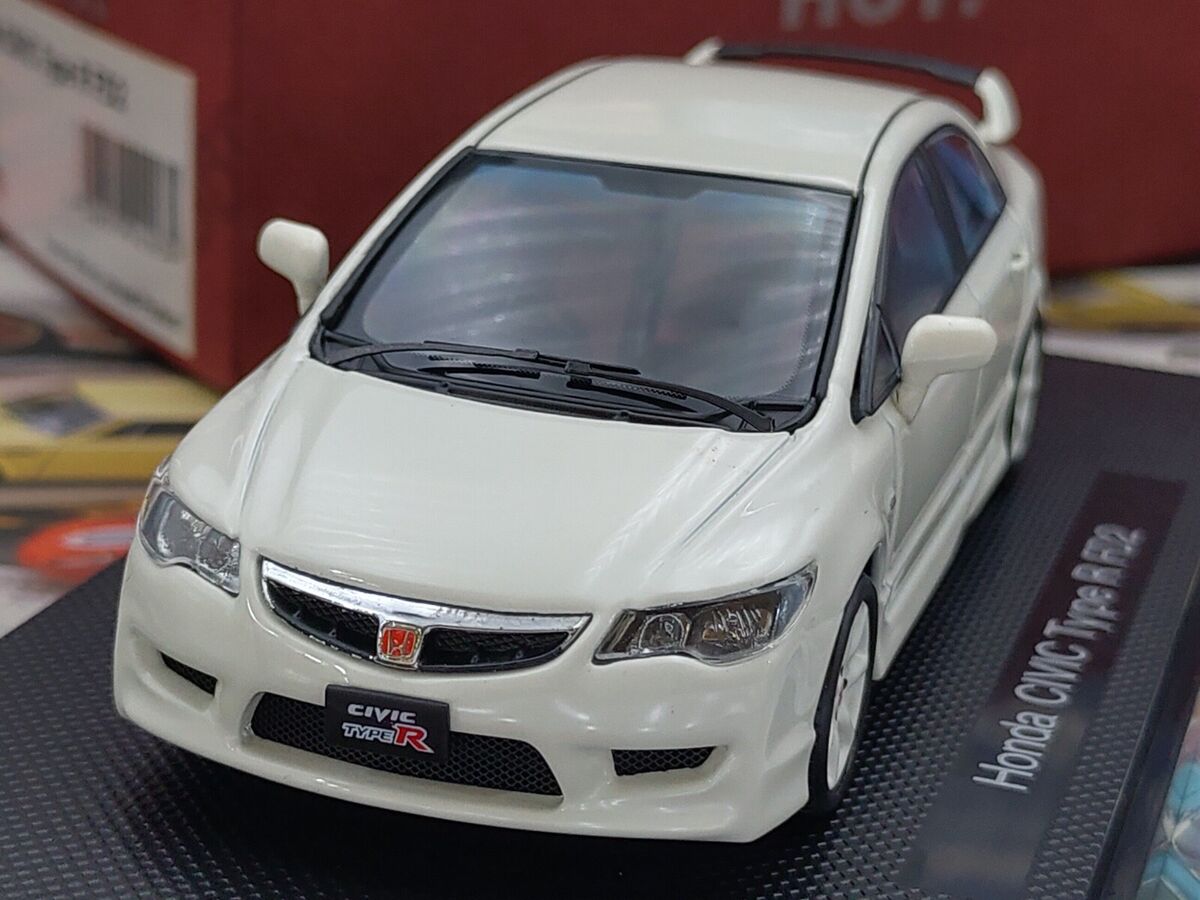 EBBRO Hot 1/43 Honda Civic Type R Fd2 Zenki White 44293 No EBBRO Hot 1/43 Honda Civic Type R Fd2 Zenki White 44293 No