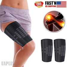 Leg Brace Compression Support Hip Sciatica Nerve Pain Relief Thigh Hamstring Gym