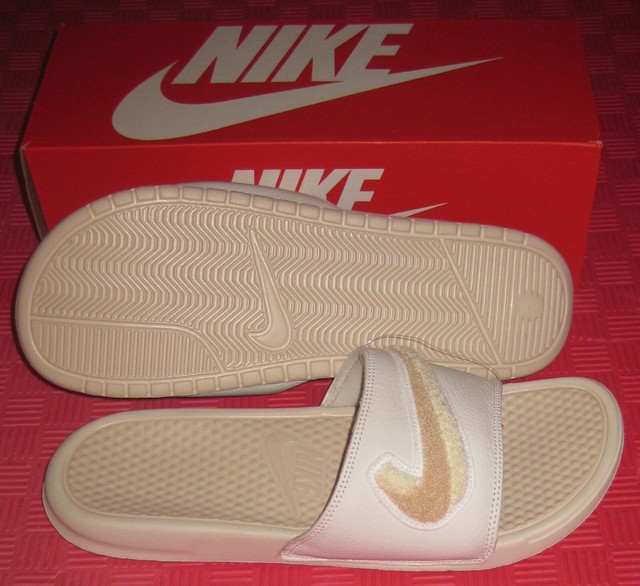 nike chenille slides