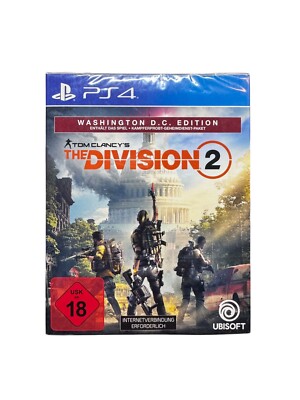 Tom Clancy's The Division 2 Washington D.C. Edition PS4 NEU USK 18