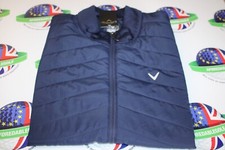 Callaway Golf Full Zip Steppweste Navy UK Gr&ouml;&szlig;e XXL