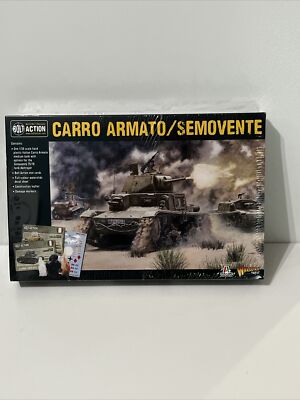 Warlord Games Bolt Action Italian Carro Armato or Semovente - Box 5/14