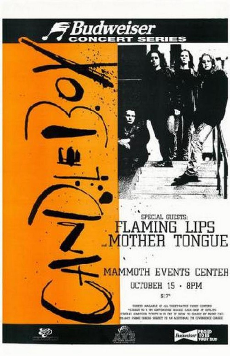 CANDLEBOX FLAMING LIPS DENVER 1993 CONCERT POSTER ORIGINAL | eBay