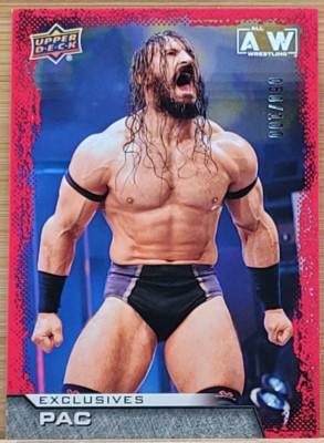 2022 UPPER DECK AEW PAC  EXCLUSIVES #D/100