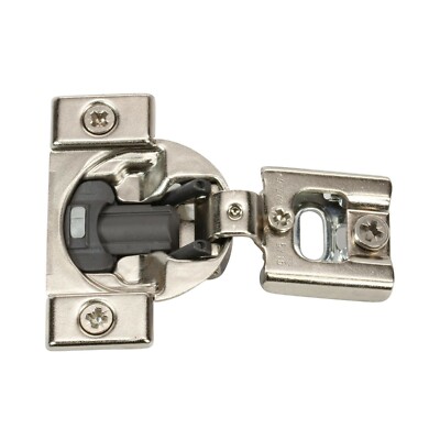 10x 105 Deg 5/16'' Overlay Soft Close Press in Compact Cabinet Hinge 38N358B.05