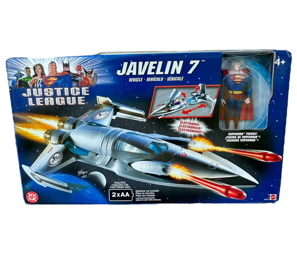 2003 Justice League Electronic JAVELIN 7 Space Ship 17