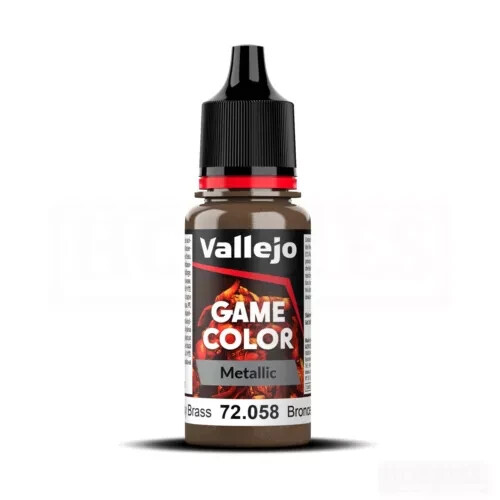 Brassy Brass - Game Color Range 18ml - AV Vallejo Paints
