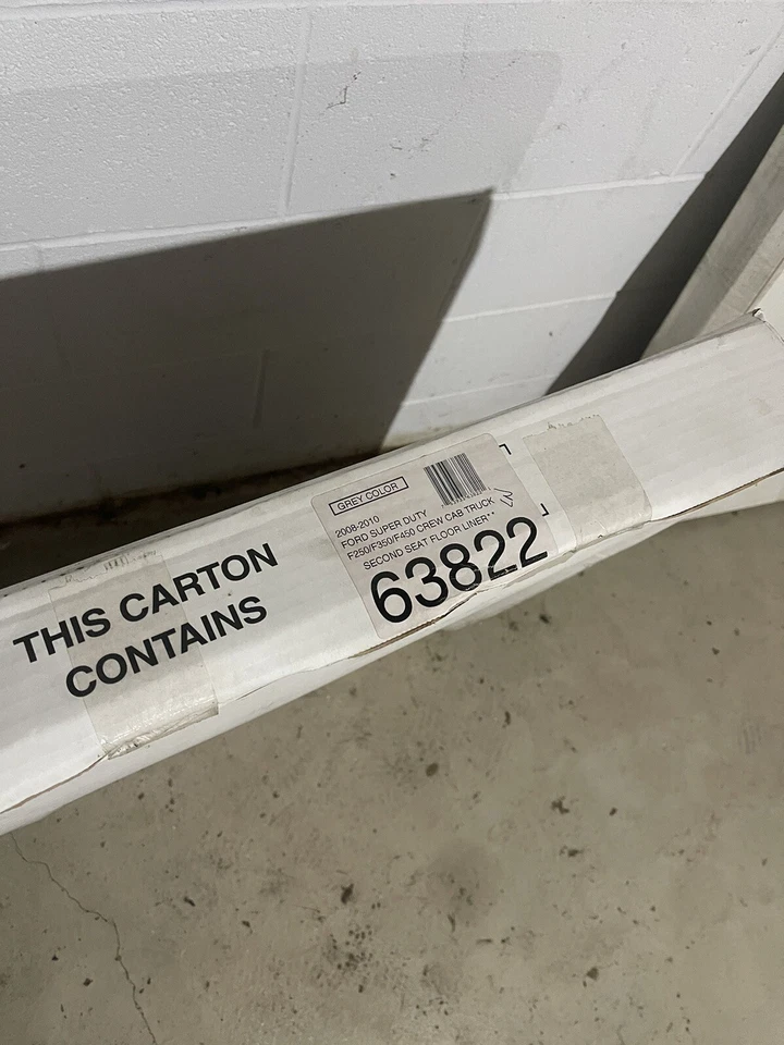 Forros de tapetes Husky - Ford Super Duty 08-10 F250/F350 cabine dupla traseira 2ª linha - Imagem 3 de 3