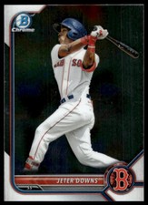 2022 Bowman #BCP-116 Jeter Downs Chrome Prospects Boston Red Sox Baseball