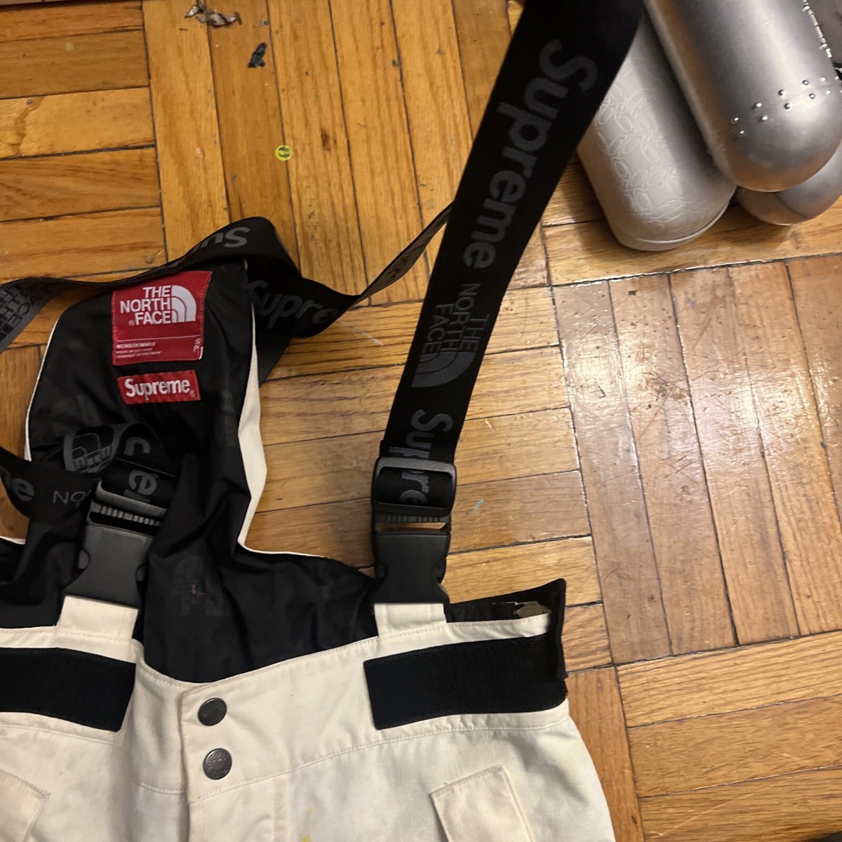 Supreme North Face Gore-Tex Cordura Overalls Bib - Size Small