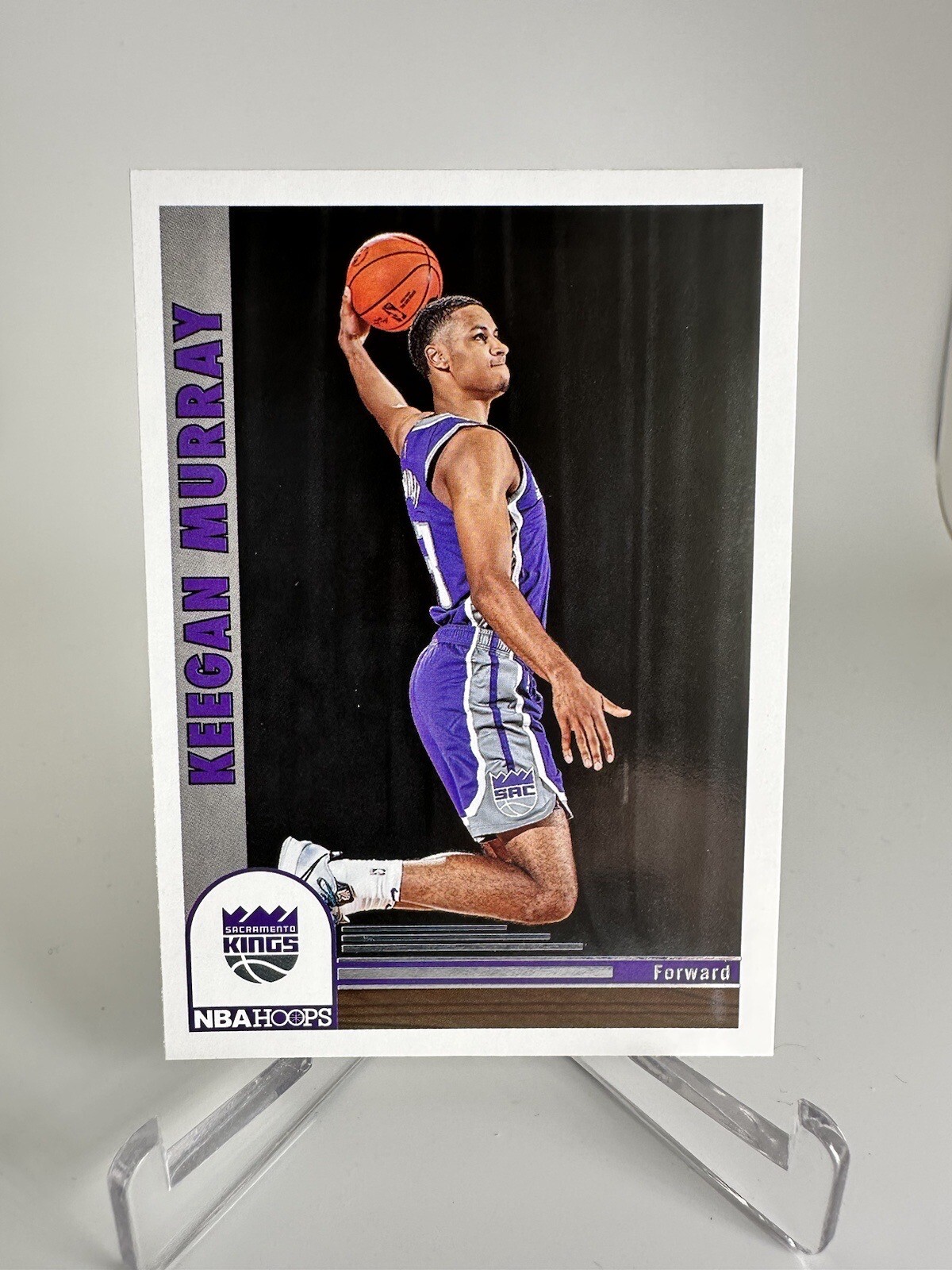 2022-23 NBA Hoops Tribute Base #284 Keegan Murray - Sacramento Kings