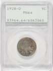 1928-D American Buffalo Nickel 5c PCGS MS64 OGH Rattler 6063060