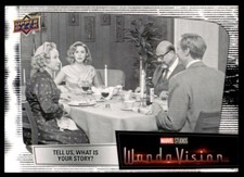 2022 Marvel WandaVision White Vision 38/99 #9 Tell Us, What is Your Story? Debra