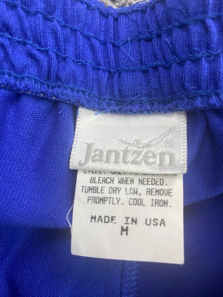 Vtg Jantzen Pants Women Medium Pull On High Rise Stretch Trousers Made In USA - Image 3 of 4