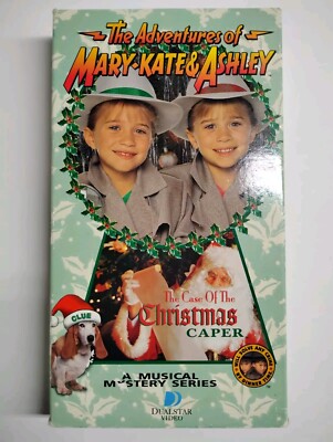 Adventures of Mary-Kate  Ashley, The Case of the Christmas Caper VHS, 1998