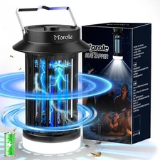 💯Bug Zapper Rechargeable Mosquito Zapper W/LED Light for Indoor Outdoor Home