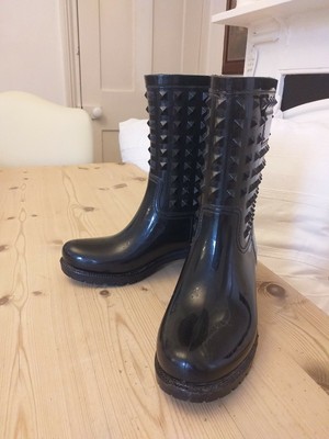 small rubber boots