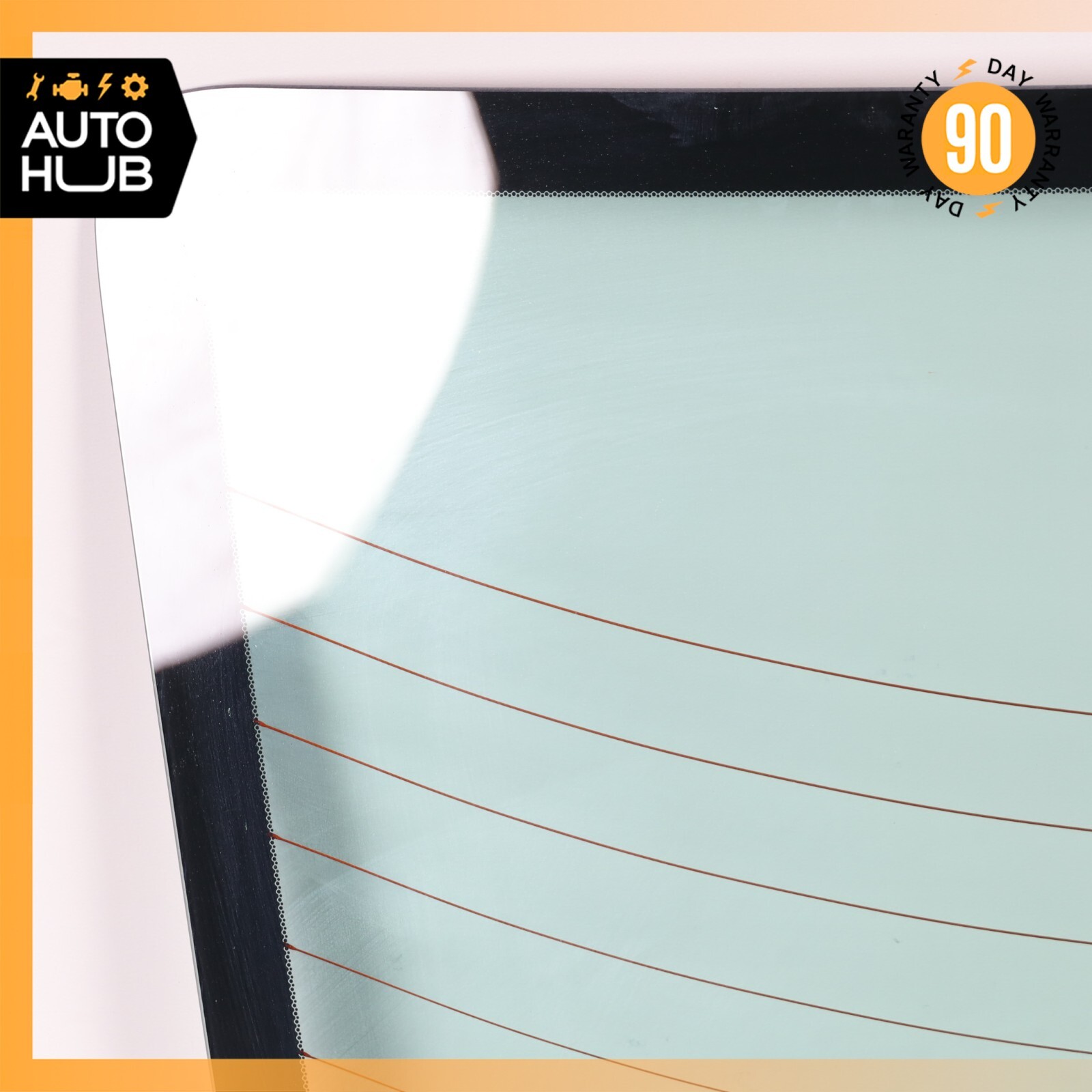 05-16 Aston Martin DB9 DBS Coupe Rear Windshield Wind Shield Back Glass OEM 35k