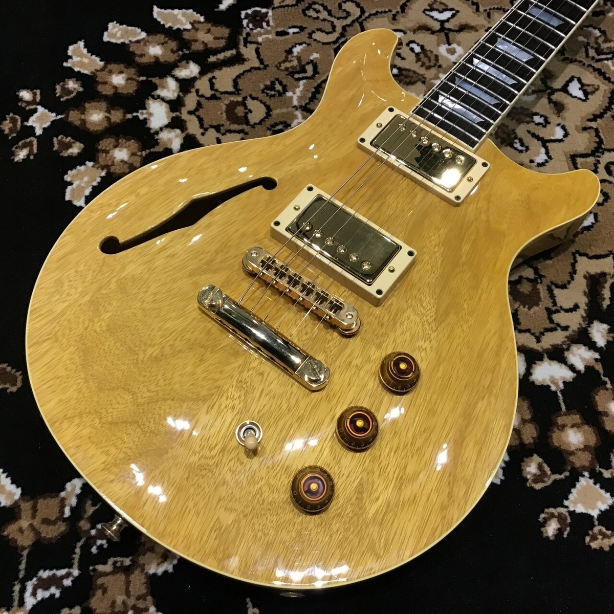 HAMER Artist Korina Semi Hollow Body Electric Guitar | eBay