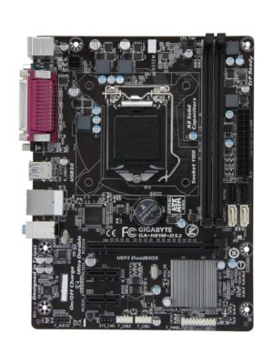 GIGABYTE GA-H81M-DS2 LGA 1150 Intel H81 SATA 6Gb/s Micro ATX Intel