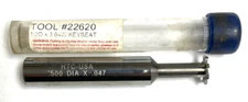 HARVEY TOOL SQUARE KEYSEAT CUTTER #22620 CUTTER DIAMETER 1/2" CUTTER WIDTH 3/64"