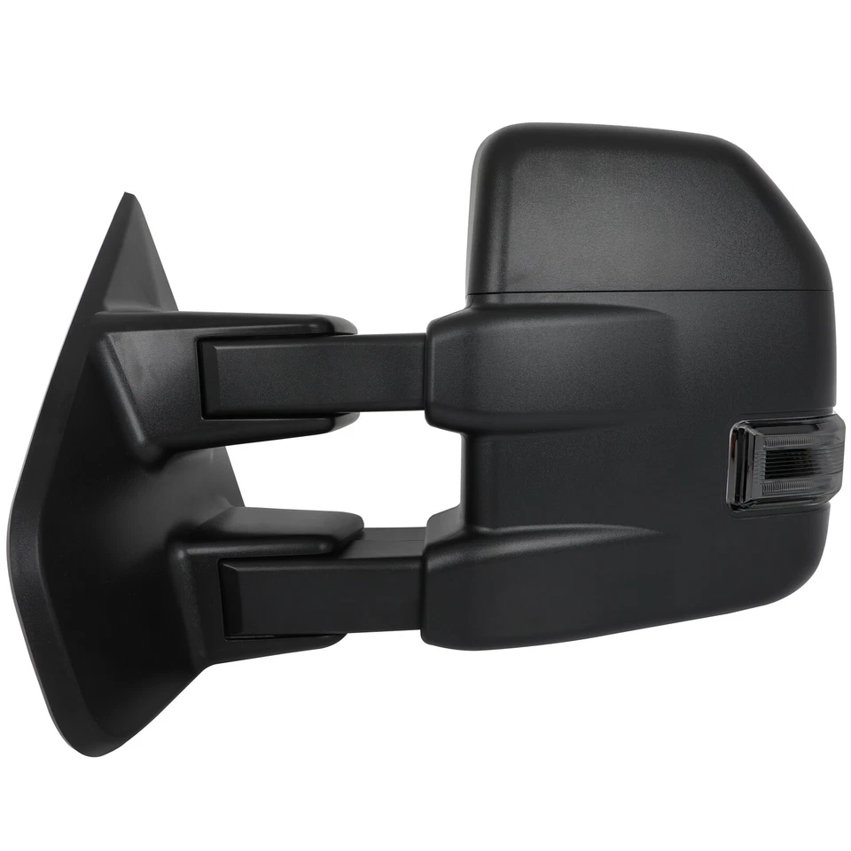 Power Heated Tow Mirrors For 2004-2014 Ford F150 F-150 Puddle Light Turn Signal - Image 3 of 4