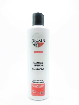 Nioxin System 4 Cleanser Shampoo for Colored Progressed Thinning Hair 10.1oz