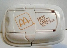 Vintage1988 McDonald's Happy Meal Hot Cakes  Sausage Transformer Robot Toy