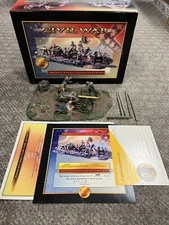 + Conte American Civil War Rolling Thunder Confederate Artillery & Gun Crew #3