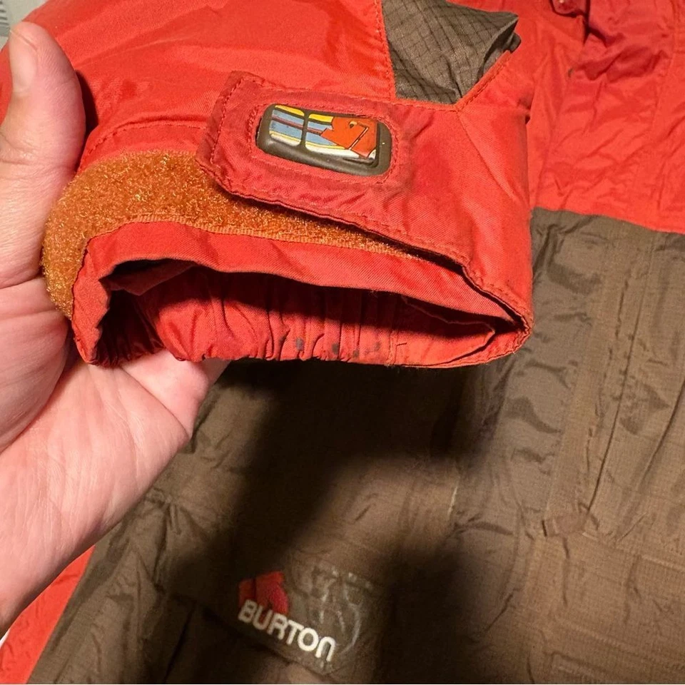 Chaqueta de esquí Burton para hombre talla L marrón naranja Foto 3 de 4