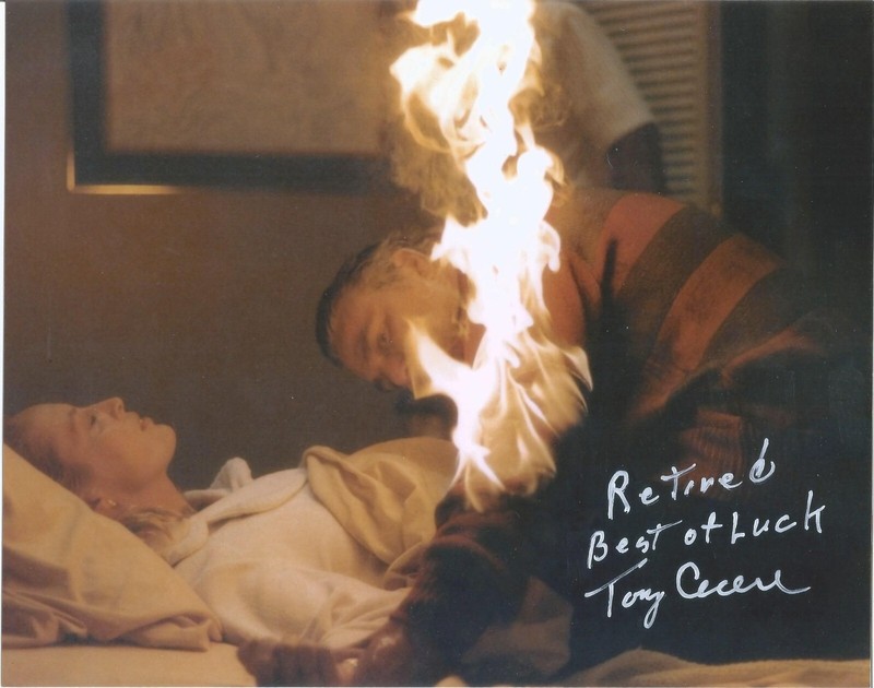 Tony Cecere signed autographed photo Stay Puft Marshmallow Man Ghostbusters