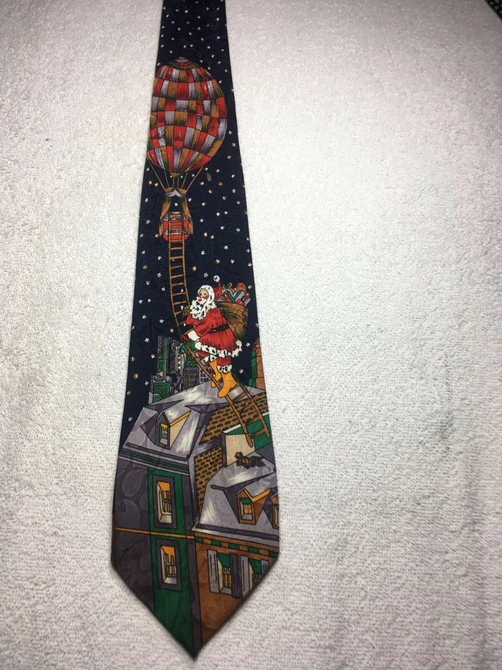 CORBATA RENACENTISTA HOMBRE NAVIDAD 3,75 X 60 Foto 3 de 4