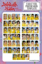 SEVENTEEN 11TH MINI ALBUM HEAVEN CARAT VER OFFICIAL PHOTOCARD