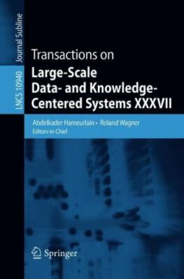 Transactions on Large-scale Data- and Knowledge-centered Systems, Paperback b...