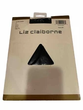 Liz Claiborne Ultra Sheer Control Top Extra Tall Black Style 821 New NOS 1990