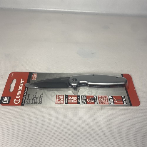 Crescent #CPK350A 3-1/2 Inch Harpoon Blade Aluminum Handle Pocket Knife - 第 2/3 張圖片