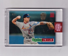 2019 TODD ZEILE TOPPS ARCHIVES AUTO/AUTOGRAPH 4/9 ST LOUIS CARDINALS