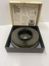 Vintage Kodak Carousel Transvue 140 Slide Tray With Original Box