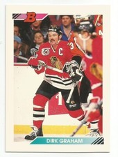 DIRK GRAHAM 1992-93 BOWMAN CARD MINT CONDITION