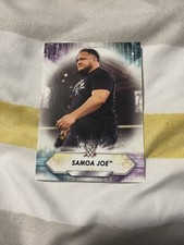 2021 Topps WWE Base Superstar Roster Card #185 Samoa Joe wrestling card