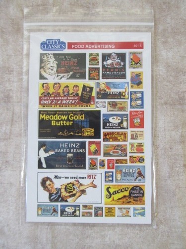 Lot of 3 Pak City Classic Signs See Photos HO 1/87 Has #501-1, 501-5 & 501-12 - Picture 3 of 4