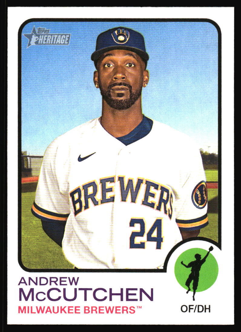 Andrew McCutchen #508 2022 Topps Heritage Baseball Mini