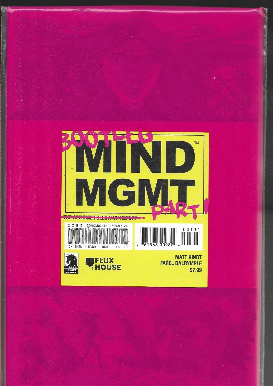 MIND MGMT - BOOTLEG (2022) #1 C Sealed Variant - New Bagged (S)